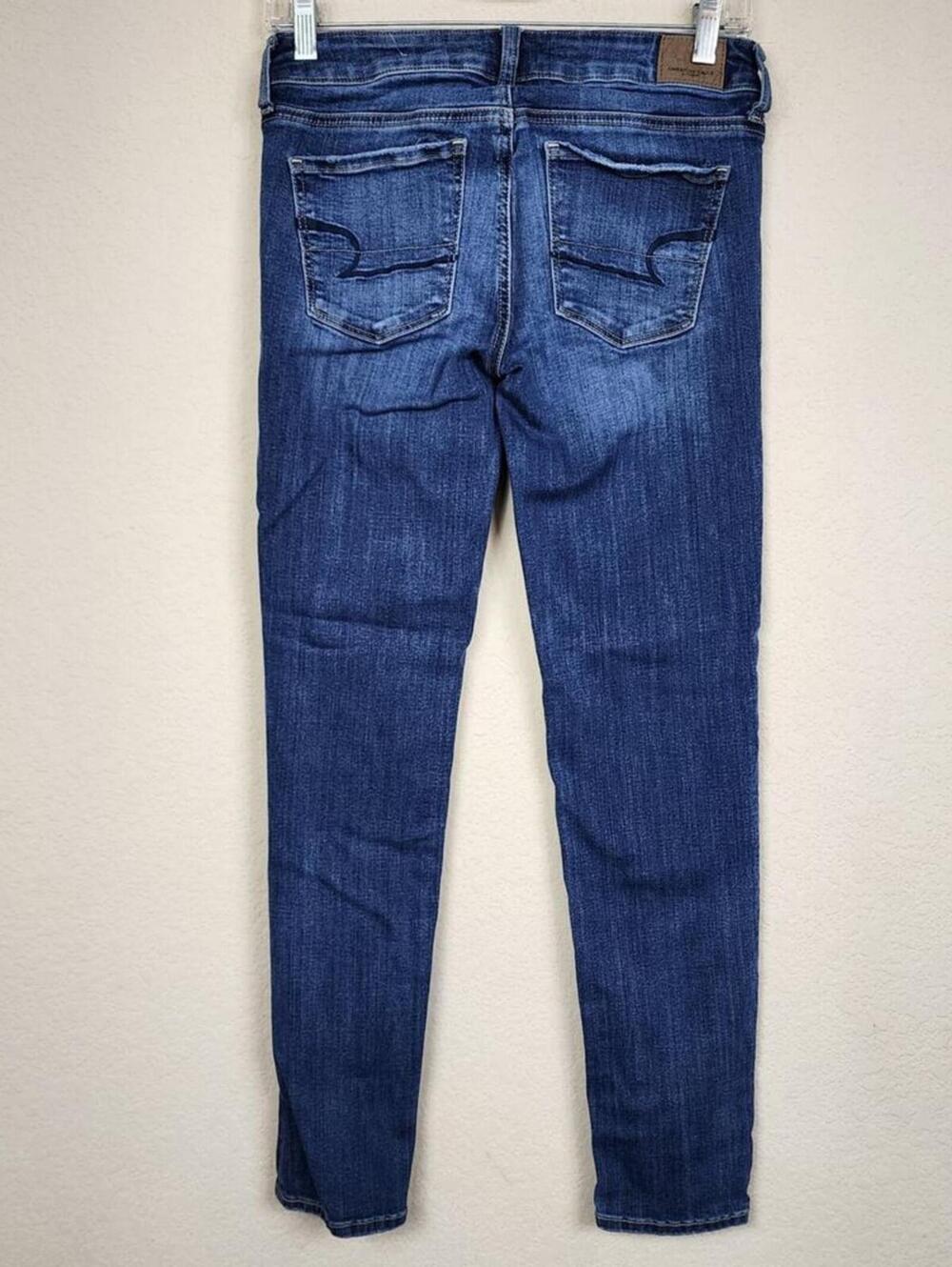American Eagle Outfitters Size 4 Blue Jeans - Picture 5 of 5